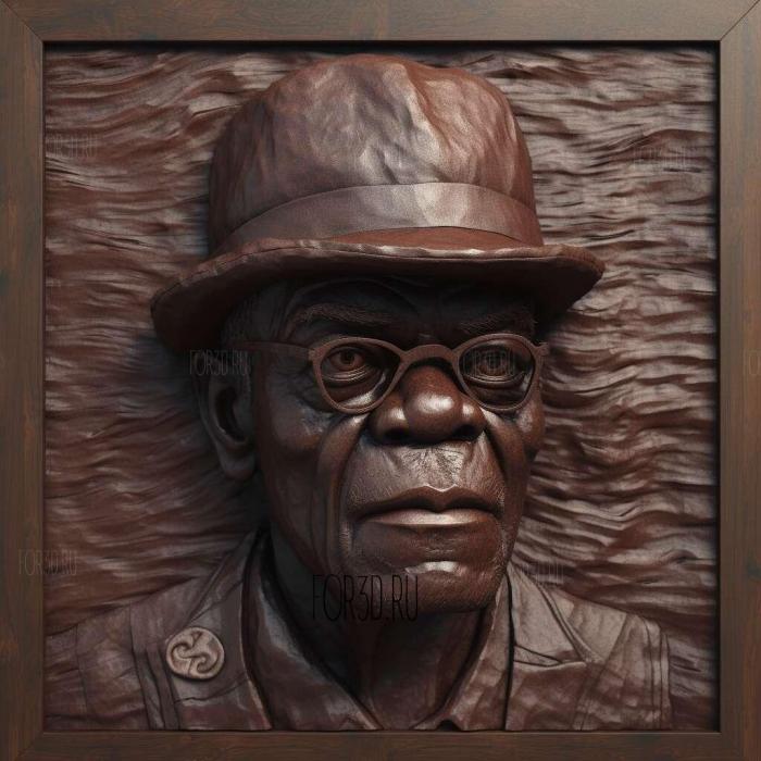 samuel jackson 2 stl model for CNC